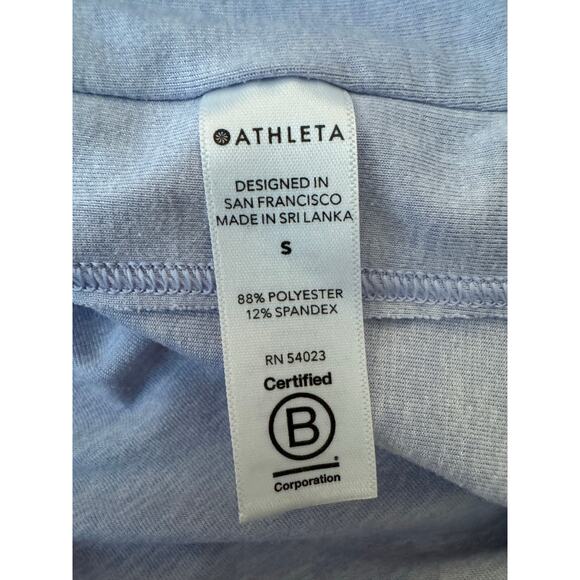 Athleta Uptempo Light Purple Long Sleeve T-Shirt Small - Picture 8 of 9